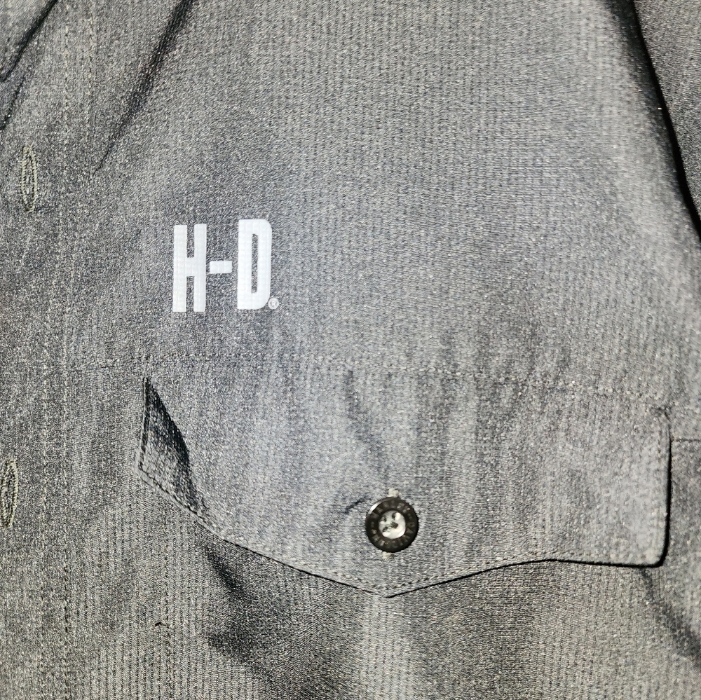Harley Davidson Button Down - image 4